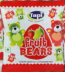 TAPI FRUIT BEARS STRAWBERRY GREEN MANGO 15G